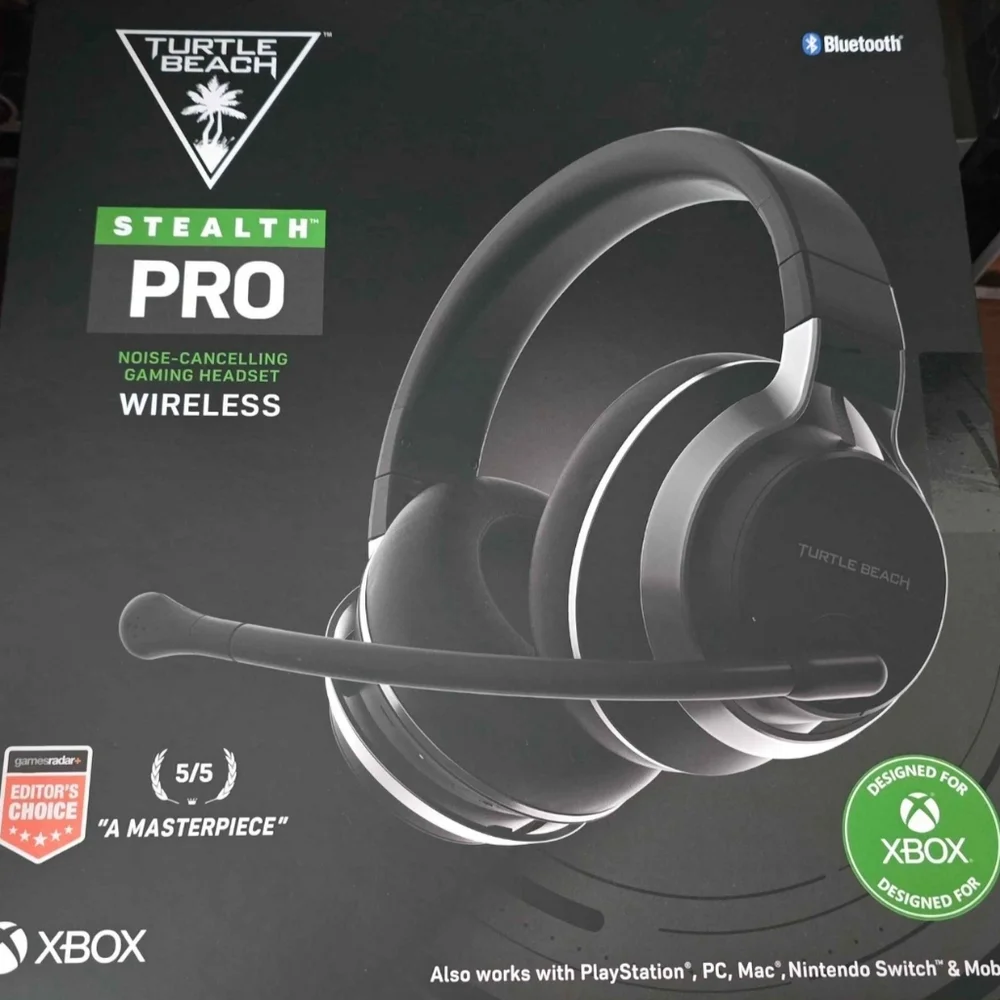 Turtle Beach Stealth Pro Wireless Gaming Headset - Black